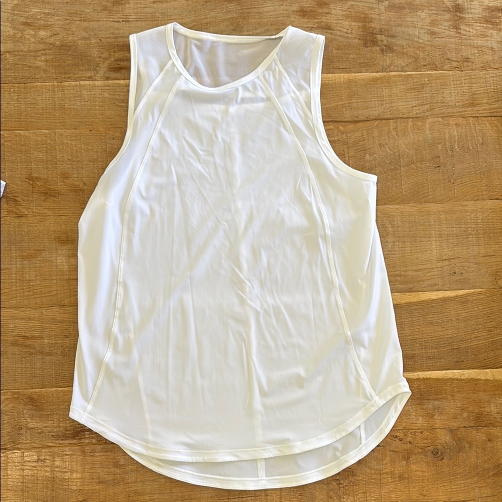 Lulu Lemon Women's White Sleeveless workout Top NWOT